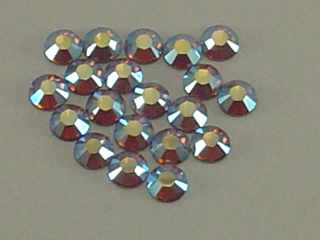 72 pcs. 20ss LIGHT SAPPHIRE AB (maxima) FLATBACK PRECIOSA