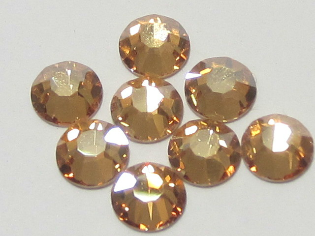 1 Gross 9ss GOLDEN HONEY (maxima) FLATBACK PRECIOSA Rhinestones ...