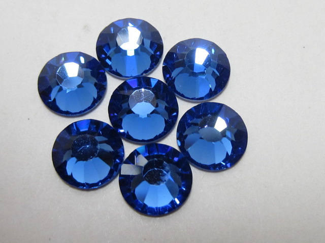 1 Grossv 5ss SAPPHIRE (viva) FLATBACK PRECIOSA Rhinestones, Rhinestones ...