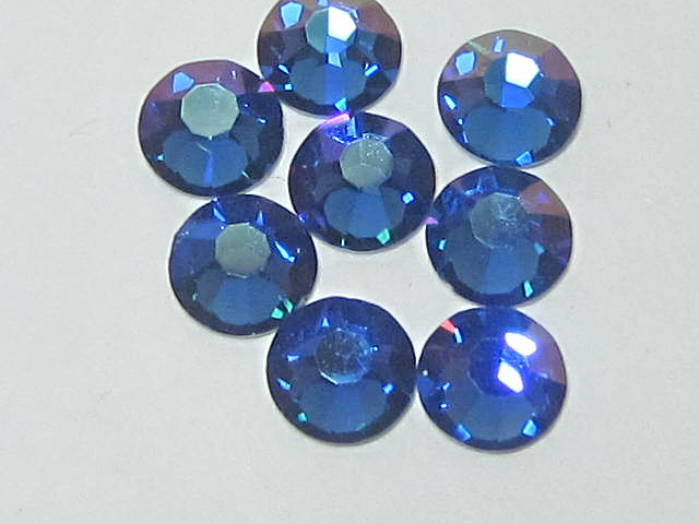 72 pcs. 20ss LIGHT SAPPHIRE AB (maxima) FLATBACK PRECIOSA